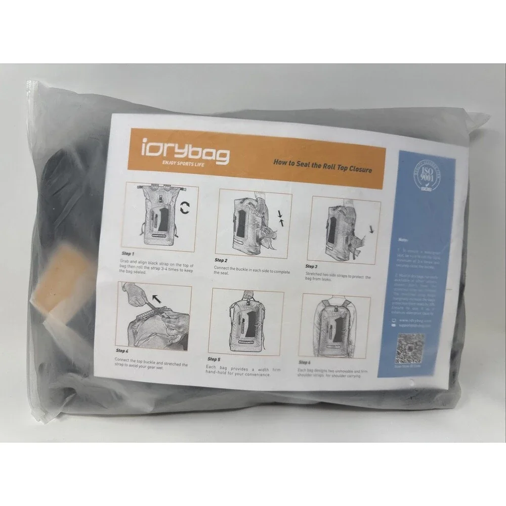 Waterproof Backpack for Men 20L/30L/40L, Floating Dry Bag Kayak, Dry Backpack. - Picture 6 of 6